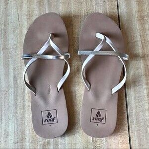 REEF Cushion Bounce Slim Flip Flops Bliss Sandals